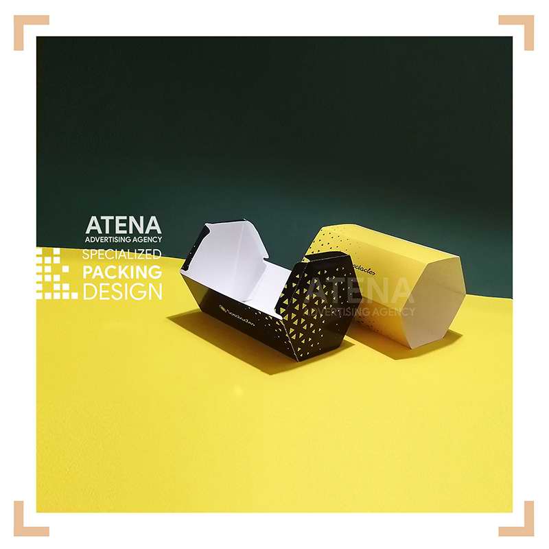 نمونه طراحی حرفه ای بسته بندی درونی