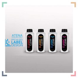 نمونه طراحی حرفه ای لیبل امنیتی