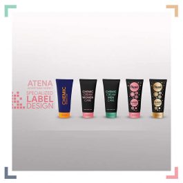 طراحی لیبل حرفه ای کرم نرم کننده