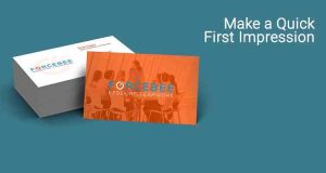 اهمیت کارت ویزیت - سریعا تاثیر اولیه را بگذارید