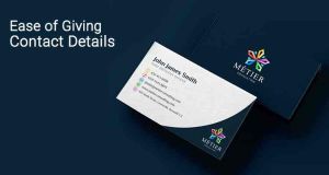 اهمیت کارت ویزیت - سهولت دادن اطلاعات تماس