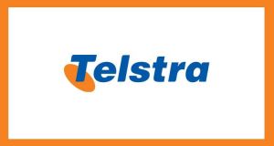 لوگو مخابرات شرکت Telstra در استرالیا